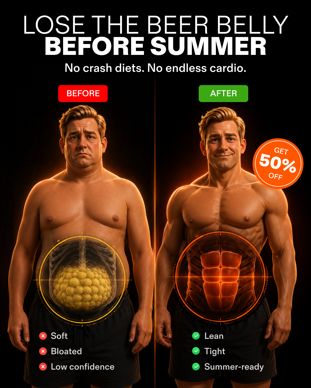 Before Summer ad in 4:5 format