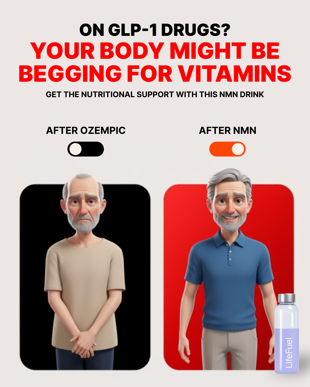 LifeFuel success case creative